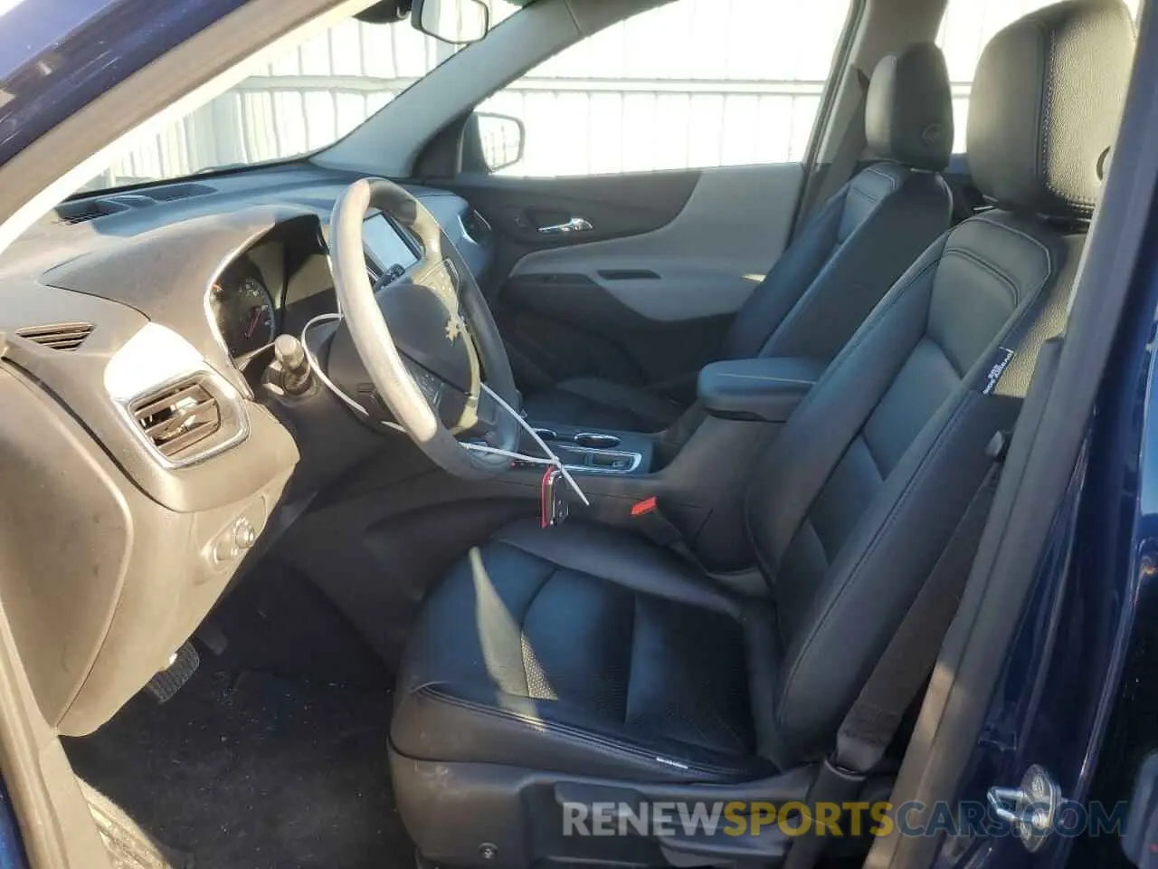 7 fotografías del automóvil dañado 3GNAXHEV9NS105582 CHEVROLET EQUINOX 2022