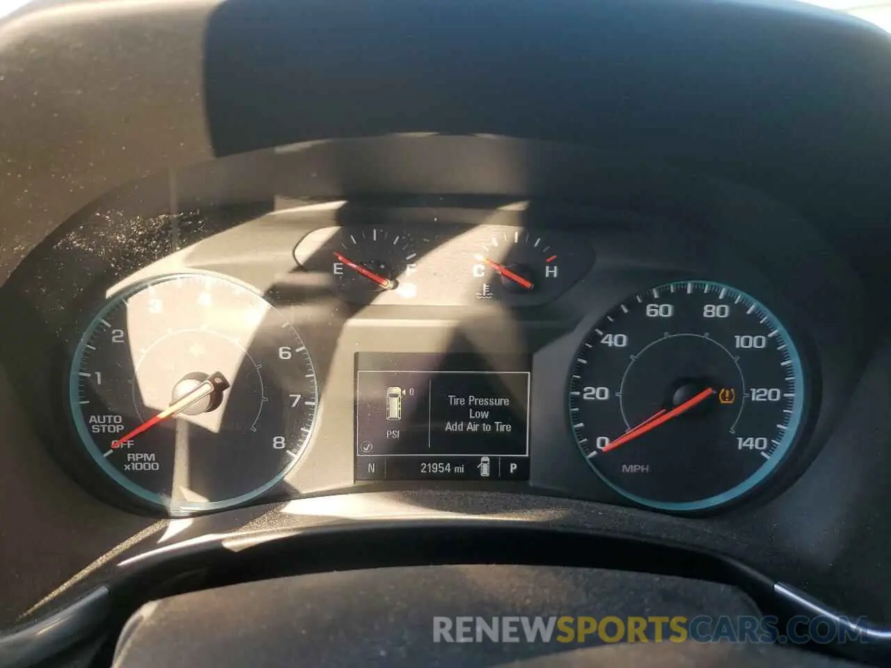 9 fotografías del automóvil dañado 3GNAXHEV9NS105582 CHEVROLET EQUINOX 2022