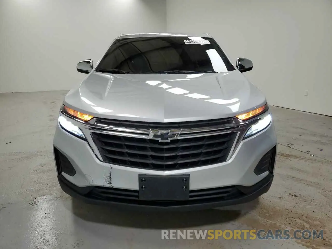 5 fotografías del automóvil dañado 3GNAXHEV9NS147296 CHEVROLET EQUINOX 2022