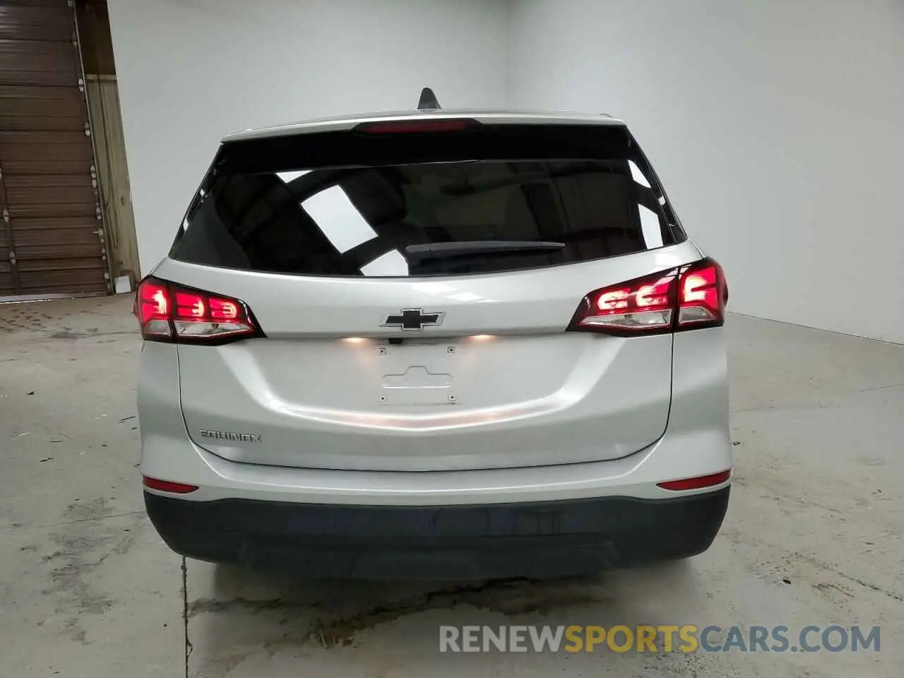 6 fotografías del automóvil dañado 3GNAXHEV9NS147296 CHEVROLET EQUINOX 2022