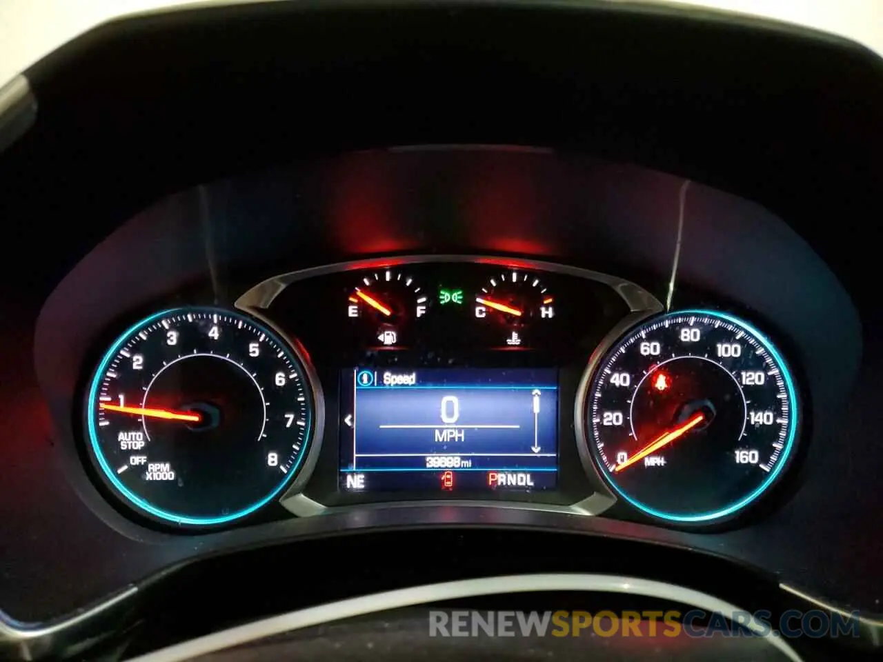 9 fotografías del automóvil dañado 3GNAXHEV9NS147296 CHEVROLET EQUINOX 2022
