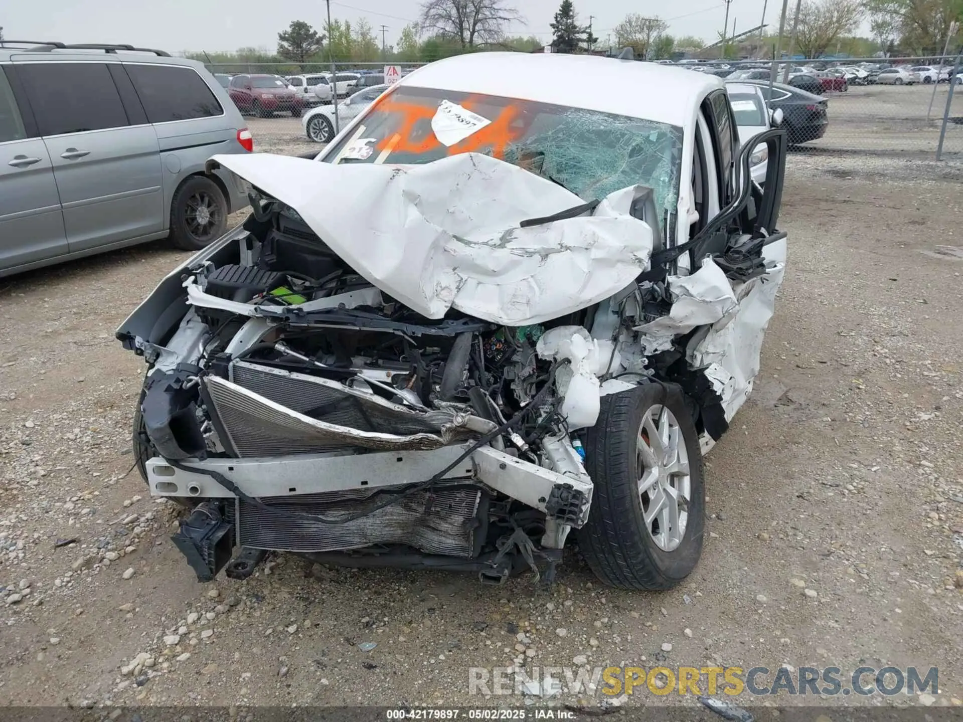 6 fotografías del automóvil dañado 3GNAXHEV9NS213412 CHEVROLET EQUINOX 2022