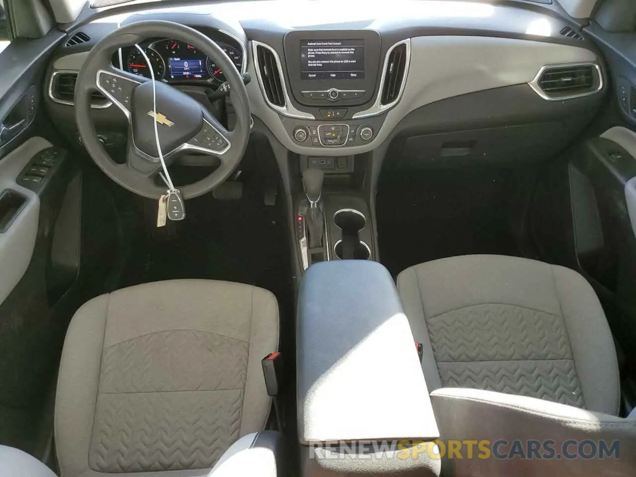 8 fotografías del automóvil dañado 3GNAXHEVXNS105204 CHEVROLET EQUINOX 2022