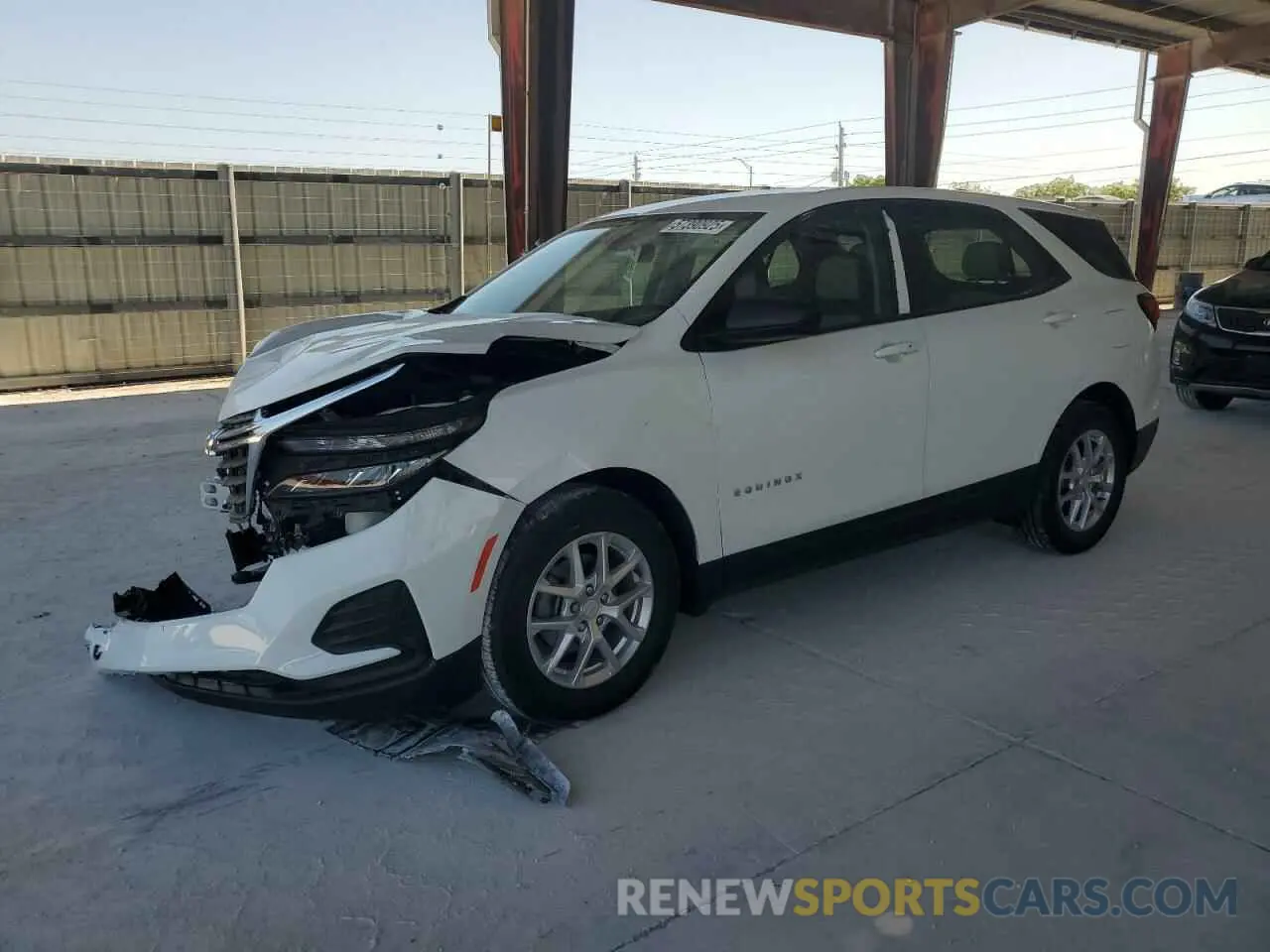 1 fotografías del automóvil dañado 3GNAXHEVXNS237315 CHEVROLET EQUINOX 2022