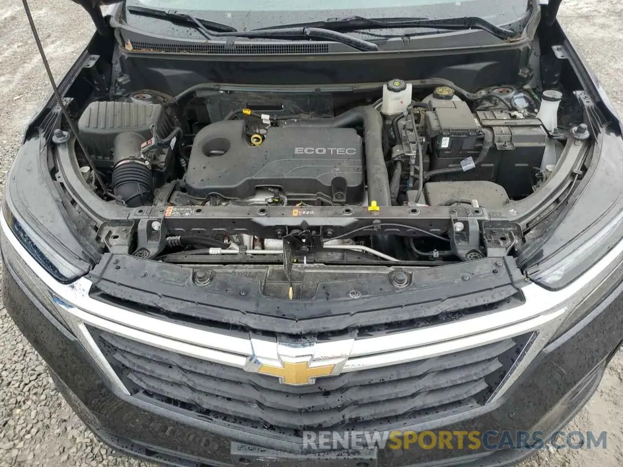 12 fotografías del automóvil dañado 3GNAXHEVXNS244233 CHEVROLET EQUINOX 2022