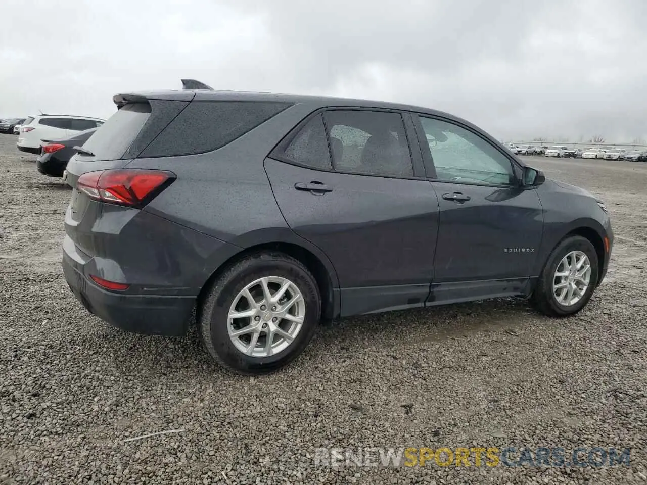 3 fotografías del automóvil dañado 3GNAXHEVXNS244233 CHEVROLET EQUINOX 2022
