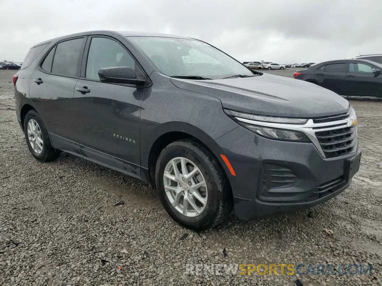 4 fotografías del automóvil dañado 3GNAXHEVXNS244233 CHEVROLET EQUINOX 2022