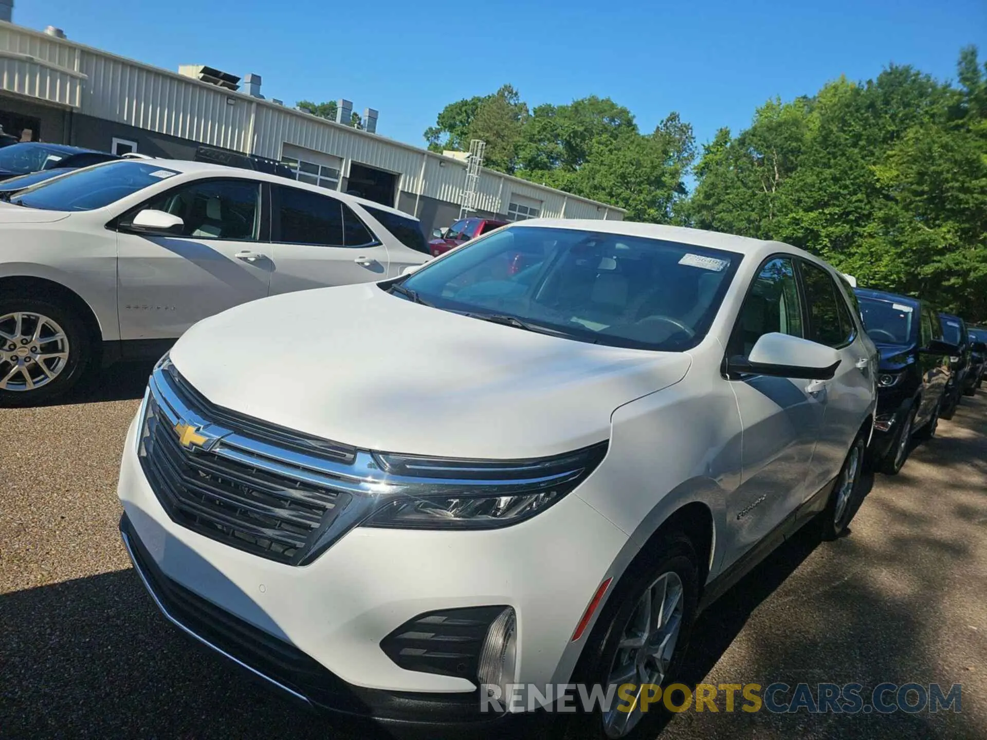 8 fotografías del automóvil dañado 3GNAXJEV0NL133496 CHEVROLET EQUINOX 2022