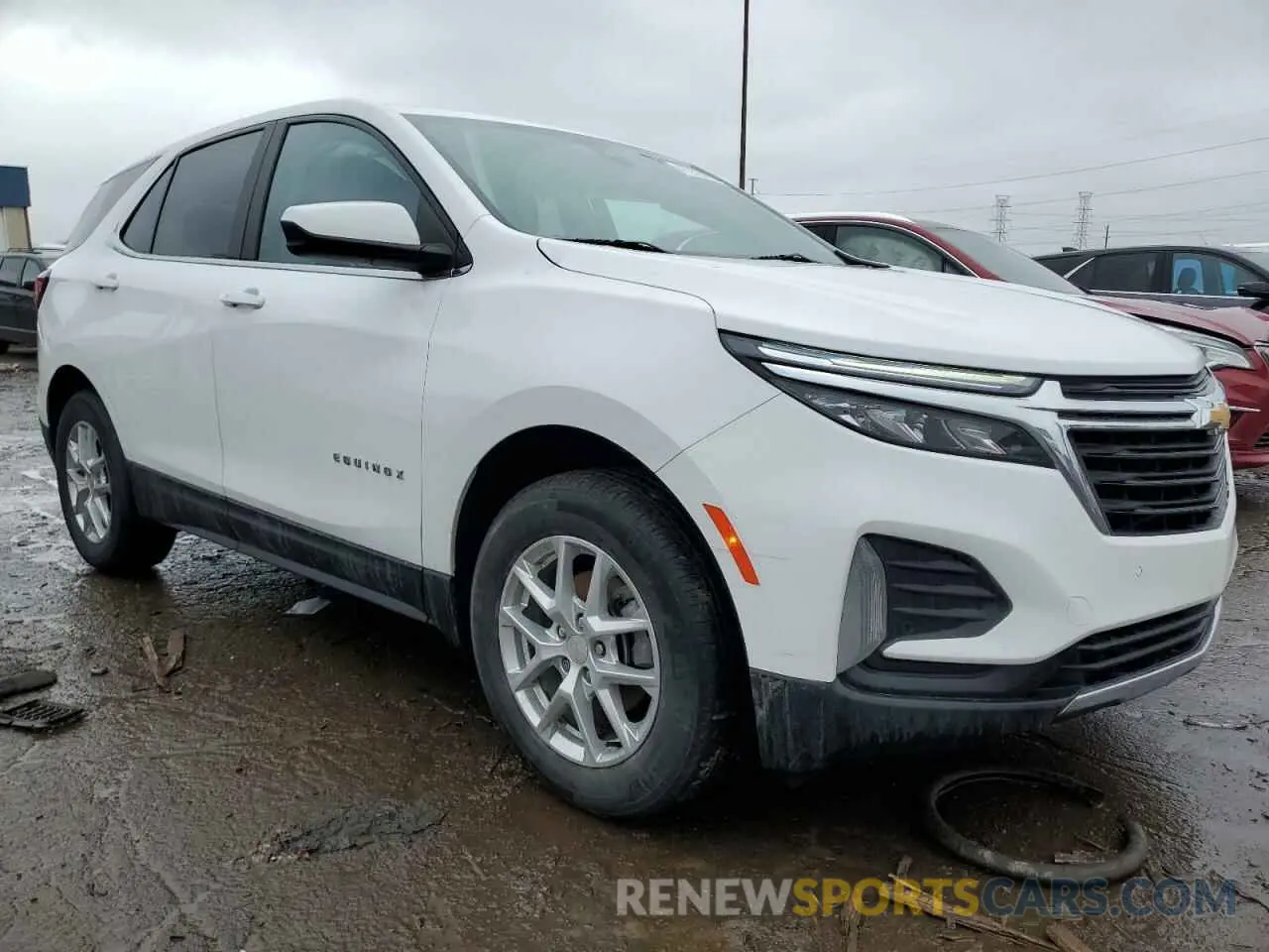 4 fotografías del automóvil dañado 3GNAXJEV1NL106162 CHEVROLET EQUINOX 2022