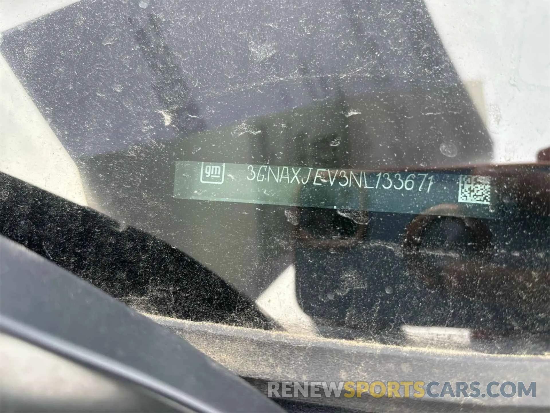 1 fotografías del automóvil dañado 3GNAXJEV3NL133671 CHEVROLET EQUINOX 2022