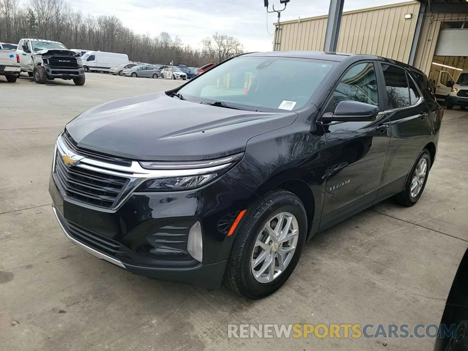 13 fotografías del automóvil dañado 3GNAXJEV3NL133671 CHEVROLET EQUINOX 2022