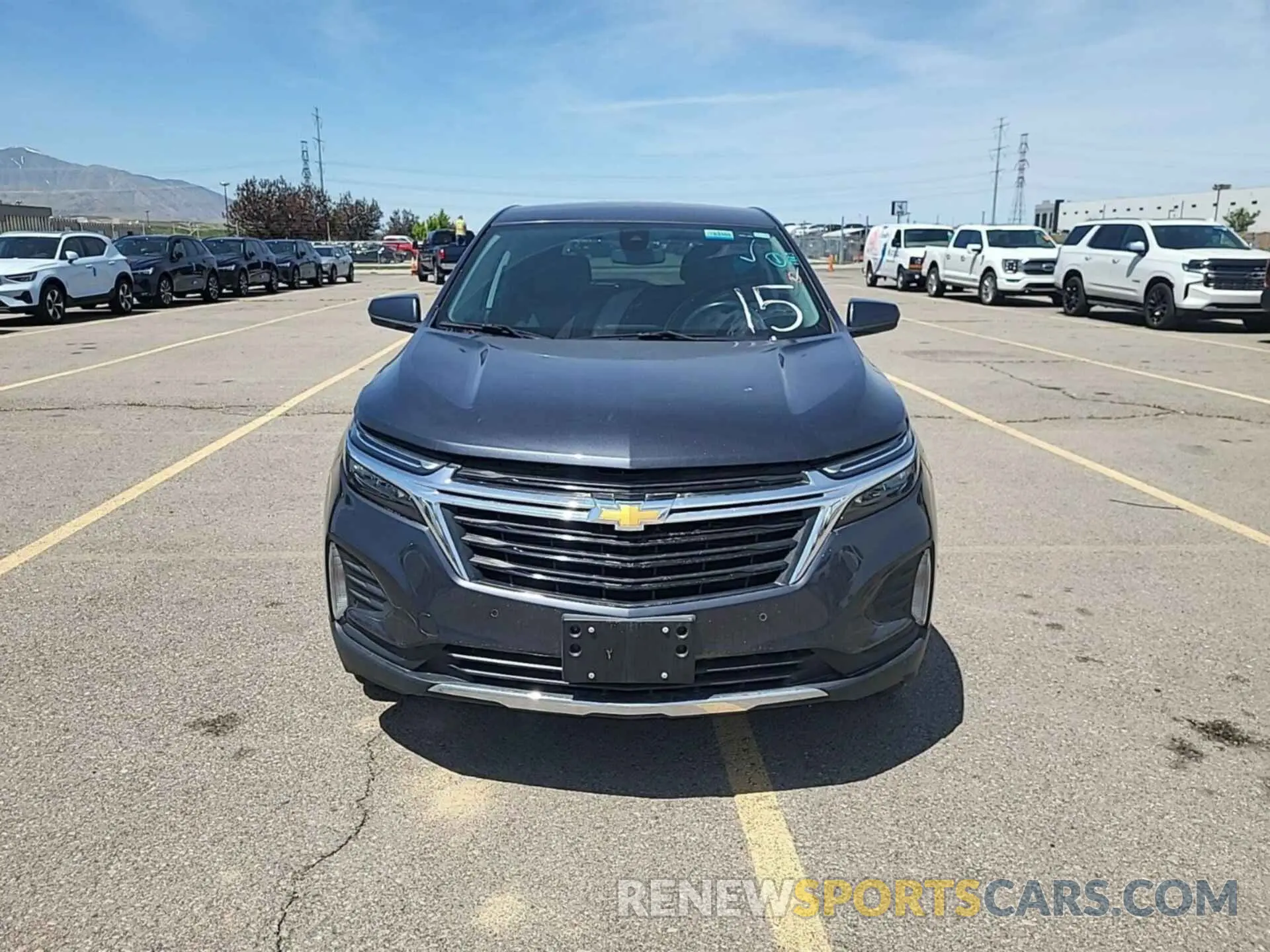 45 fotografías del automóvil dañado 3GNAXJEV6NS133718 CHEVROLET EQUINOX 2022