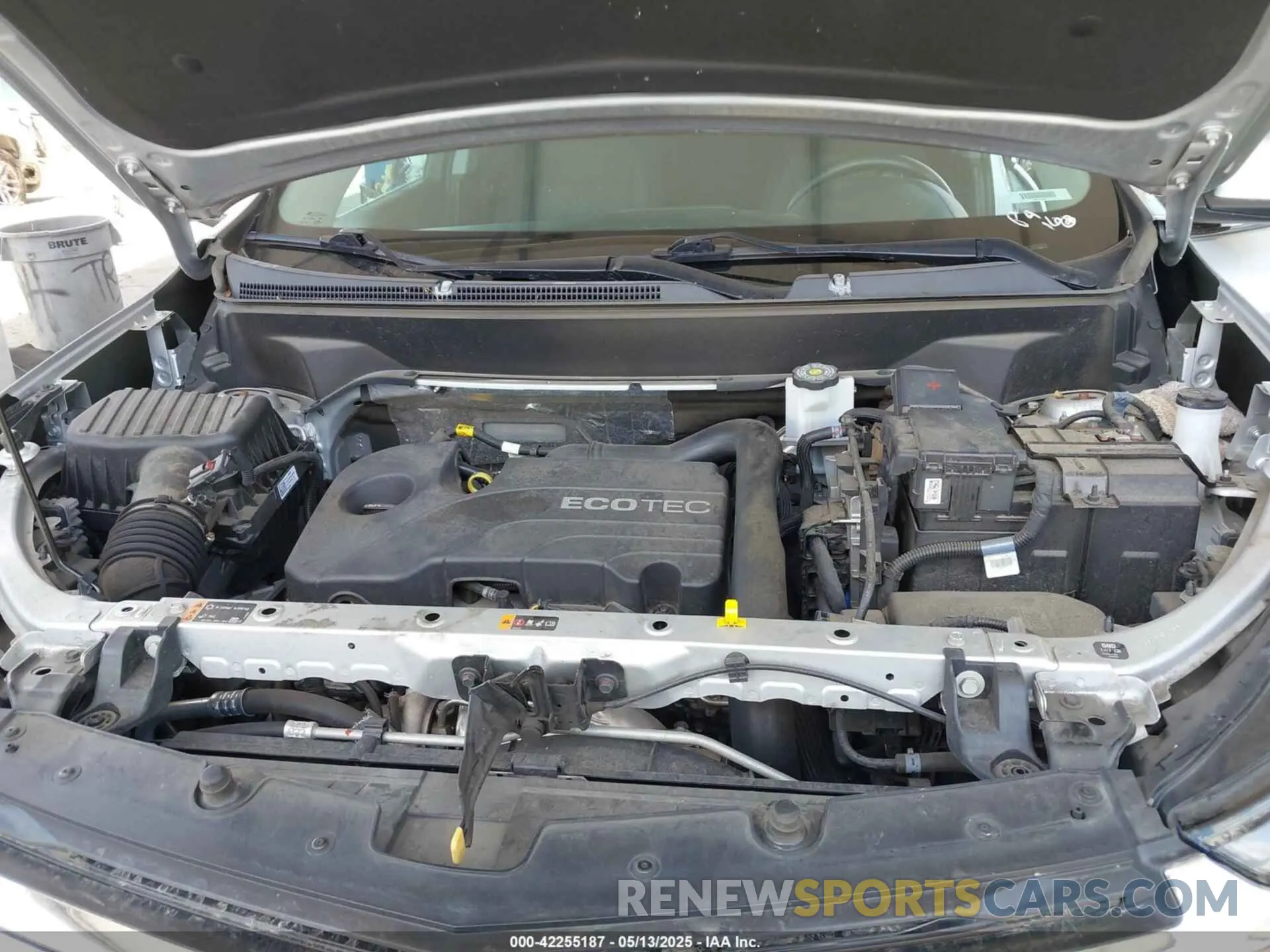 10 fotografías del automóvil dañado 3GNAXJEV7NL224880 CHEVROLET EQUINOX 2022