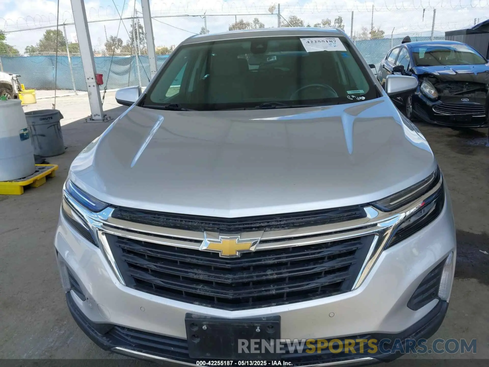 12 fotografías del automóvil dañado 3GNAXJEV7NL224880 CHEVROLET EQUINOX 2022
