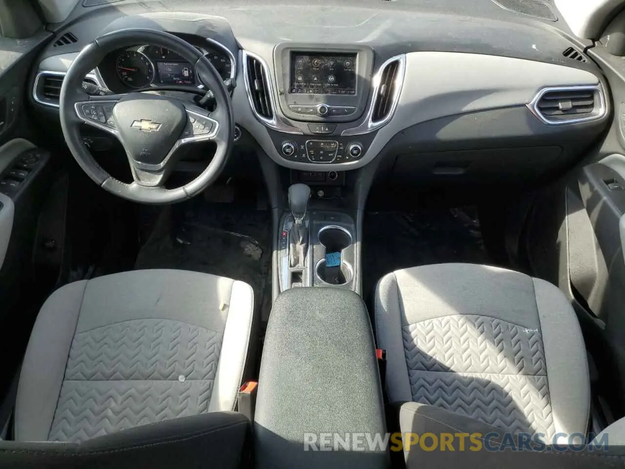 8 fotografías del automóvil dañado 3GNAXJEV8NS158362 CHEVROLET EQUINOX 2022