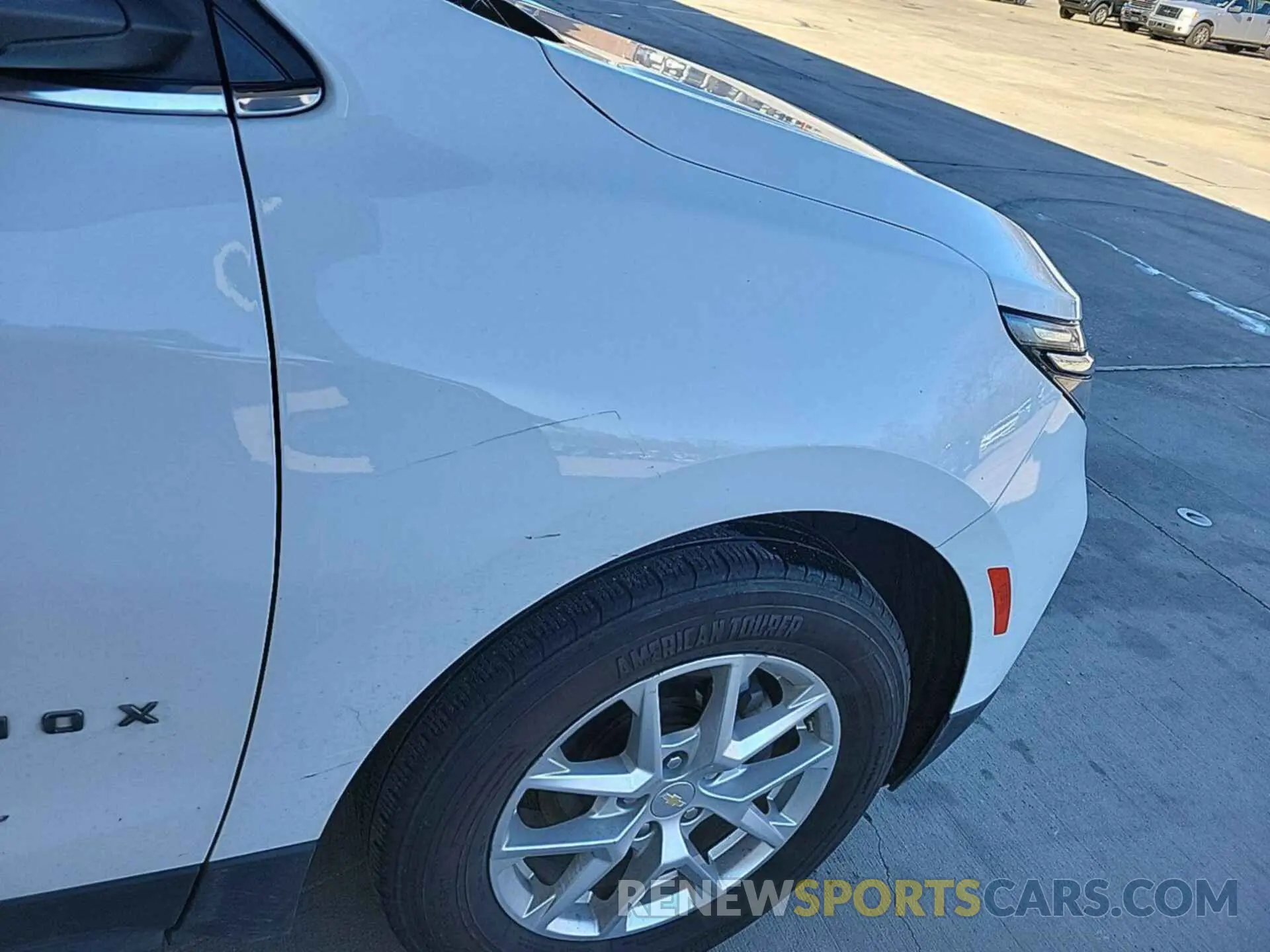 4 fotografías del automóvil dañado 3GNAXJEV9NL134923 CHEVROLET EQUINOX 2022