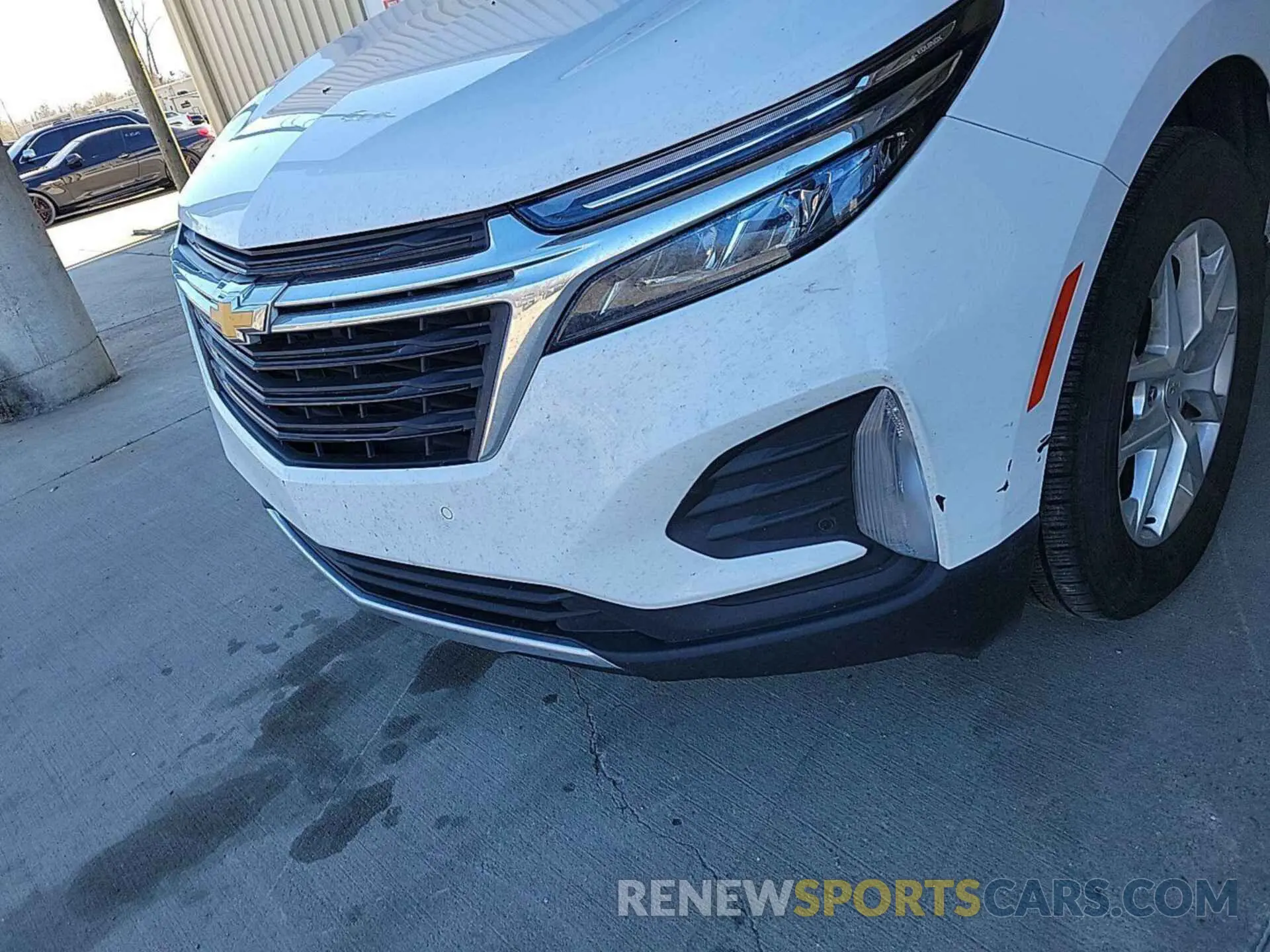 7 fotografías del automóvil dañado 3GNAXJEV9NL134923 CHEVROLET EQUINOX 2022