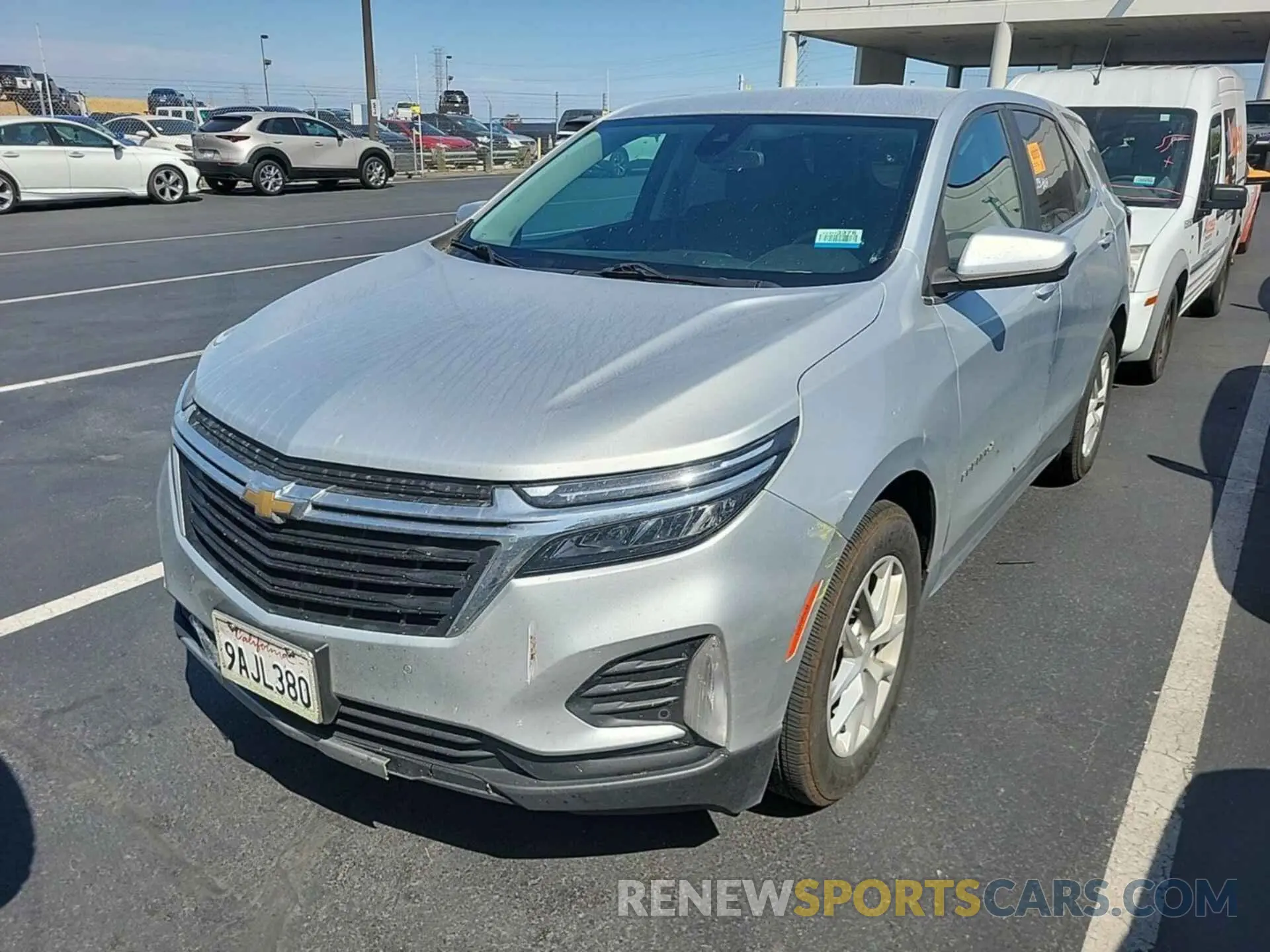 17 fotografías del automóvil dañado 3GNAXJEV9NL143394 CHEVROLET EQUINOX 2022