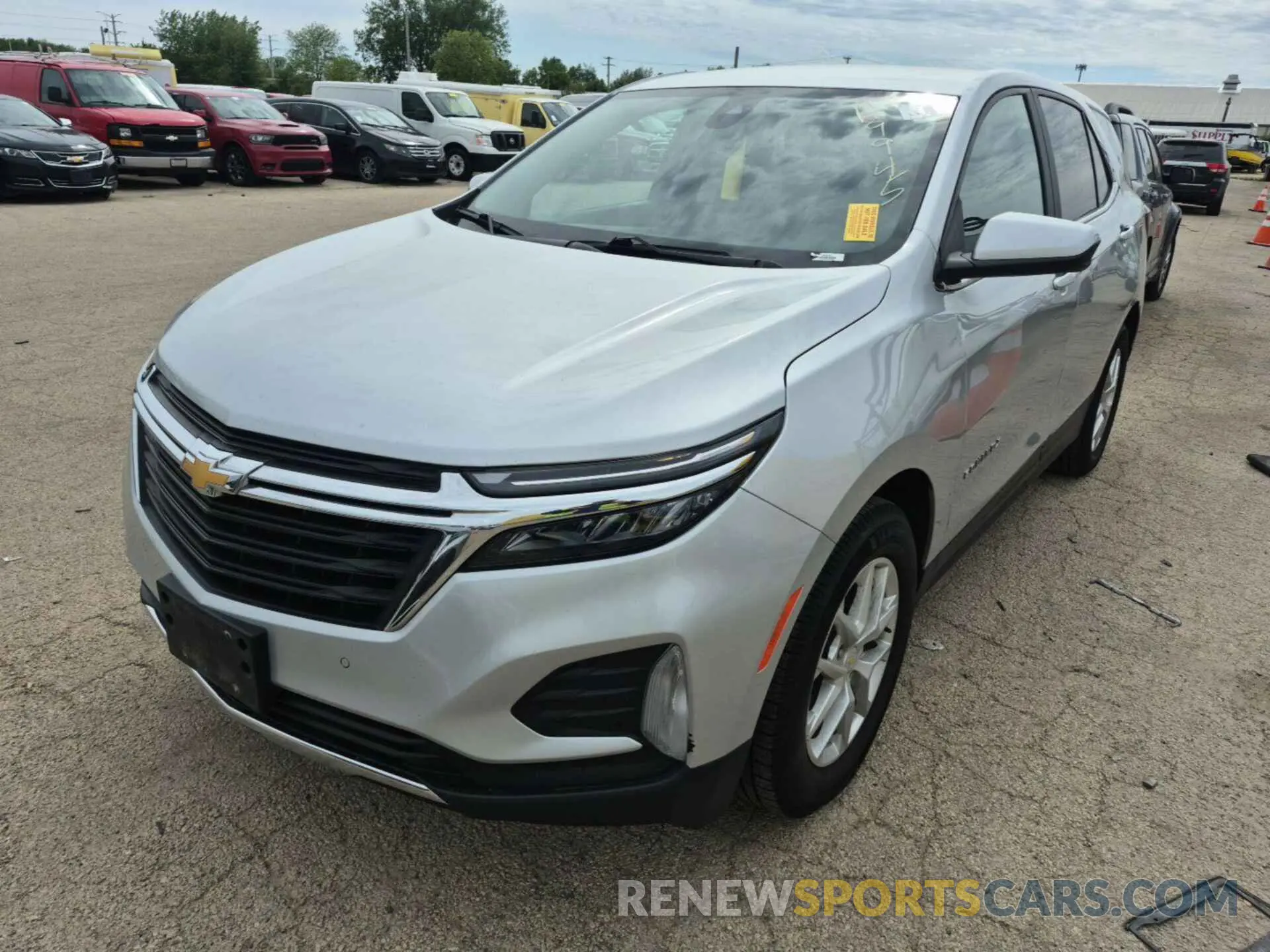 25 fotografías del automóvil dañado 3GNAXJEV9NS158306 CHEVROLET EQUINOX 2022