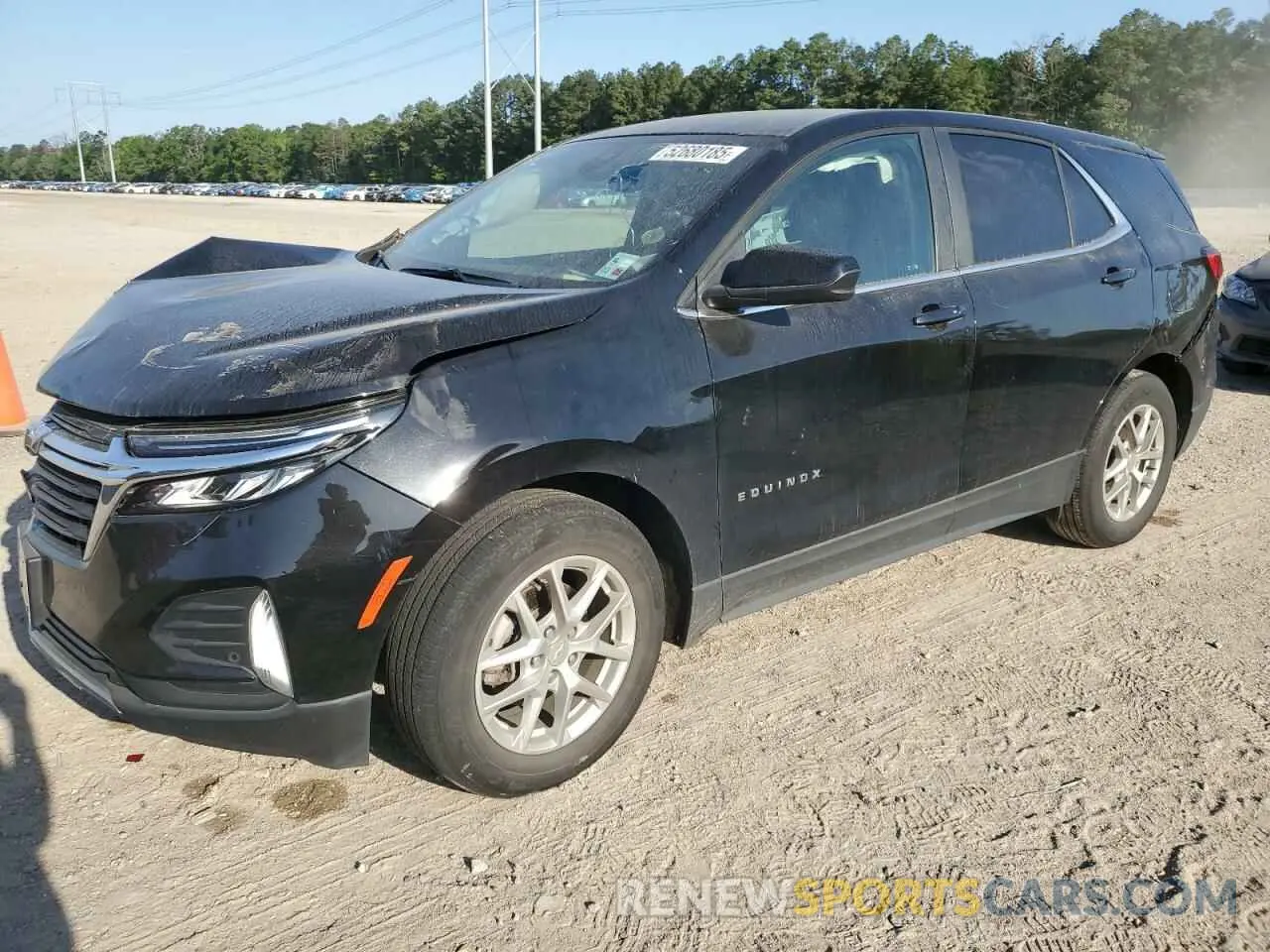 1 fotografías del automóvil dañado 3GNAXKEV0NL152099 CHEVROLET EQUINOX 2022
