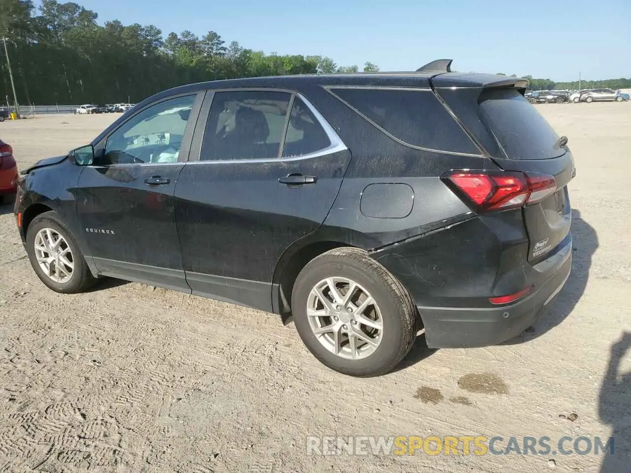 2 fotografías del automóvil dañado 3GNAXKEV0NL152099 CHEVROLET EQUINOX 2022
