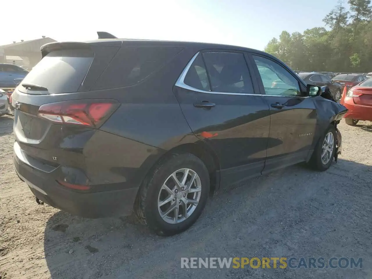 3 fotografías del automóvil dañado 3GNAXKEV0NL152099 CHEVROLET EQUINOX 2022