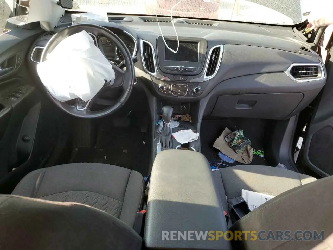 8 fotografías del automóvil dañado 3GNAXKEV0NL152099 CHEVROLET EQUINOX 2022