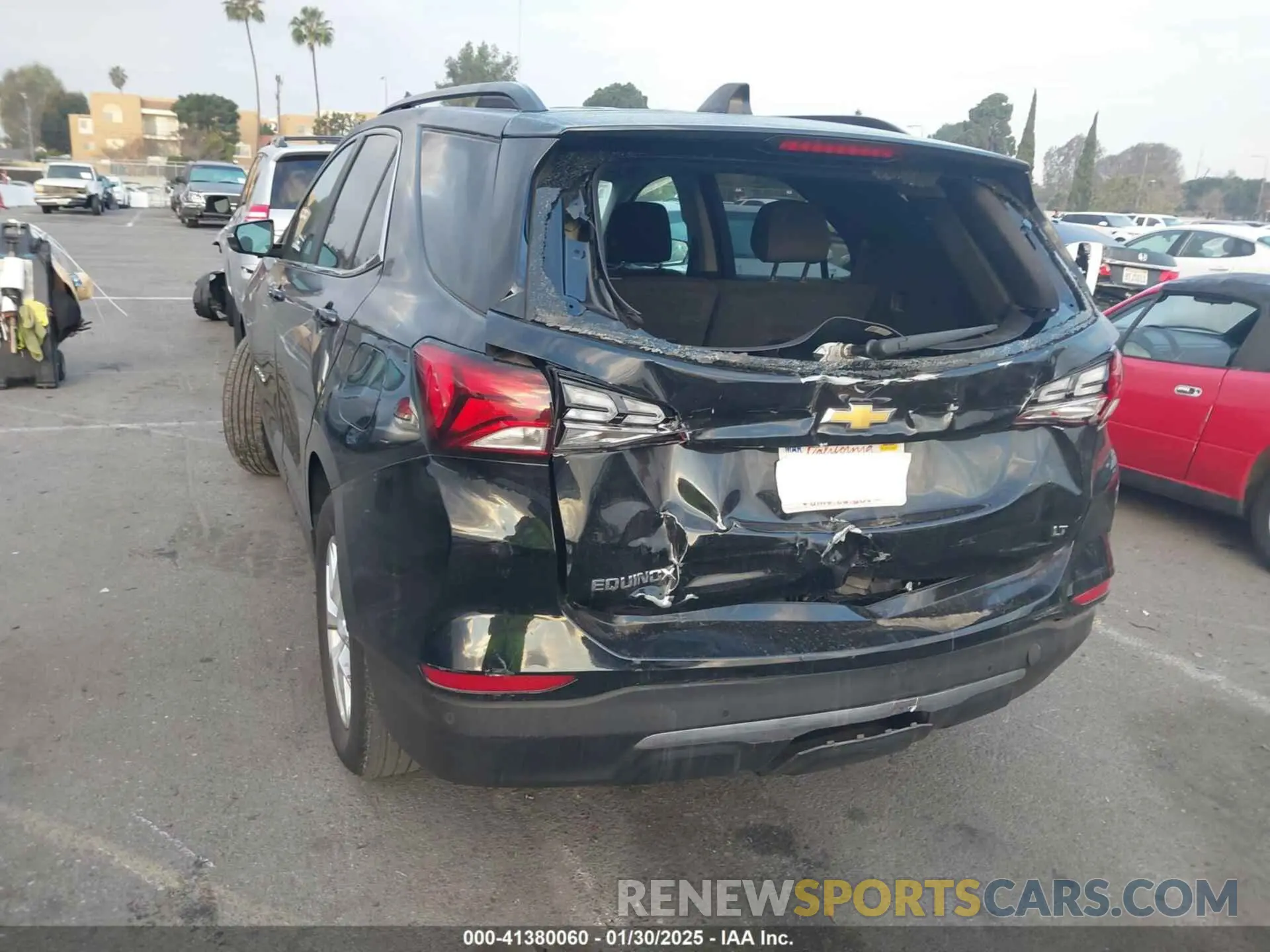 3 fotografías del automóvil dañado 3GNAXKEV0NL153902 CHEVROLET EQUINOX 2022