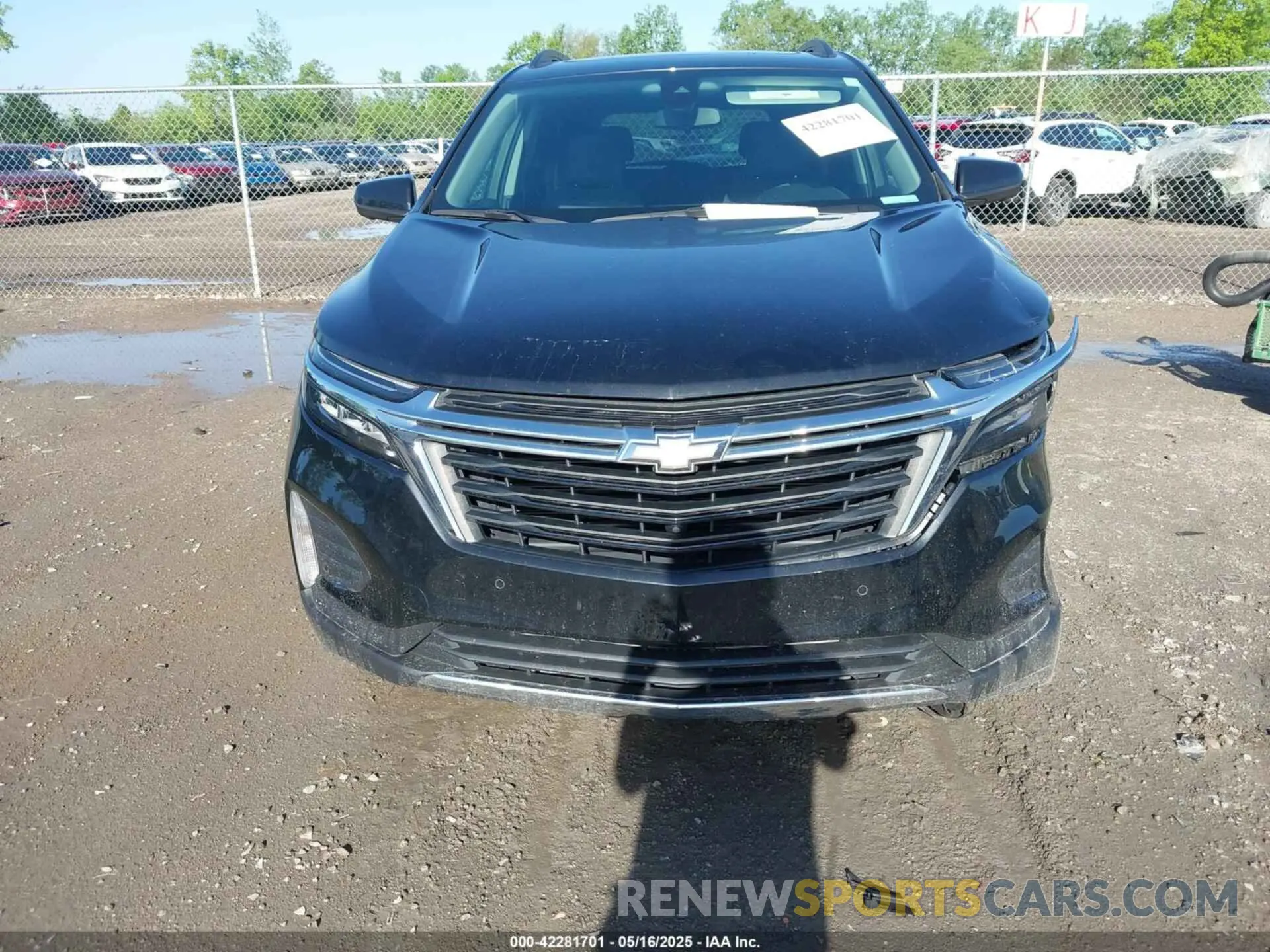 12 fotografías del automóvil dañado 3GNAXKEV0NL166990 CHEVROLET EQUINOX 2022