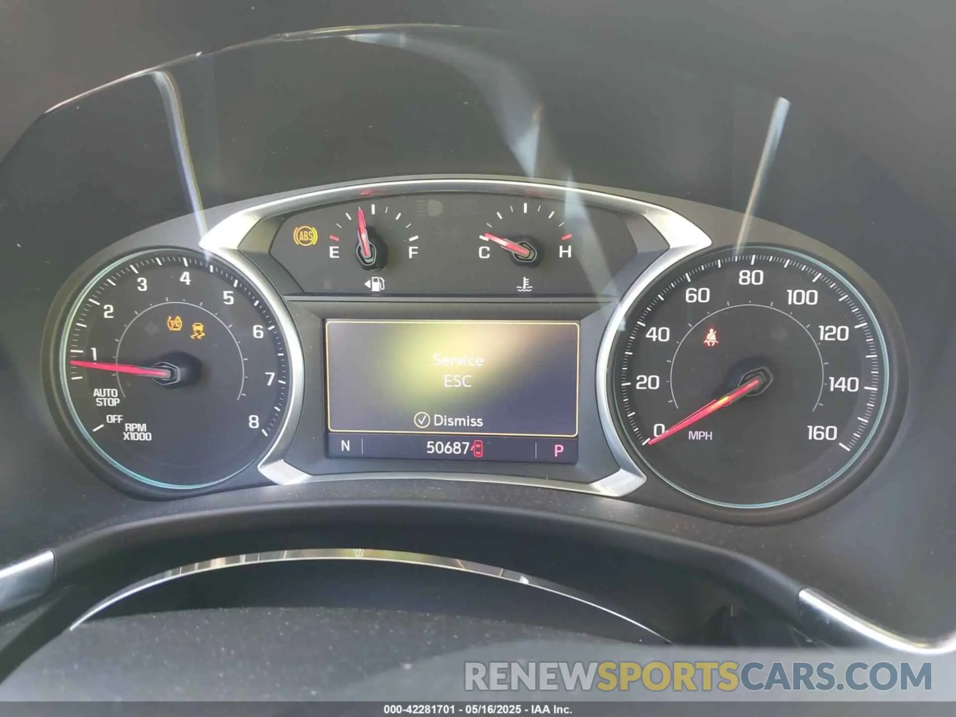 7 fotografías del automóvil dañado 3GNAXKEV0NL166990 CHEVROLET EQUINOX 2022