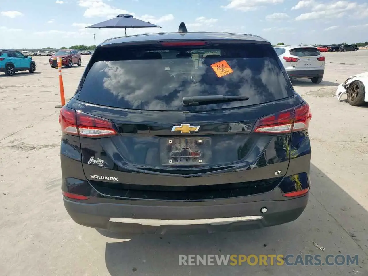 6 fotografías del automóvil dañado 3GNAXKEV0NL223012 CHEVROLET EQUINOX 2022