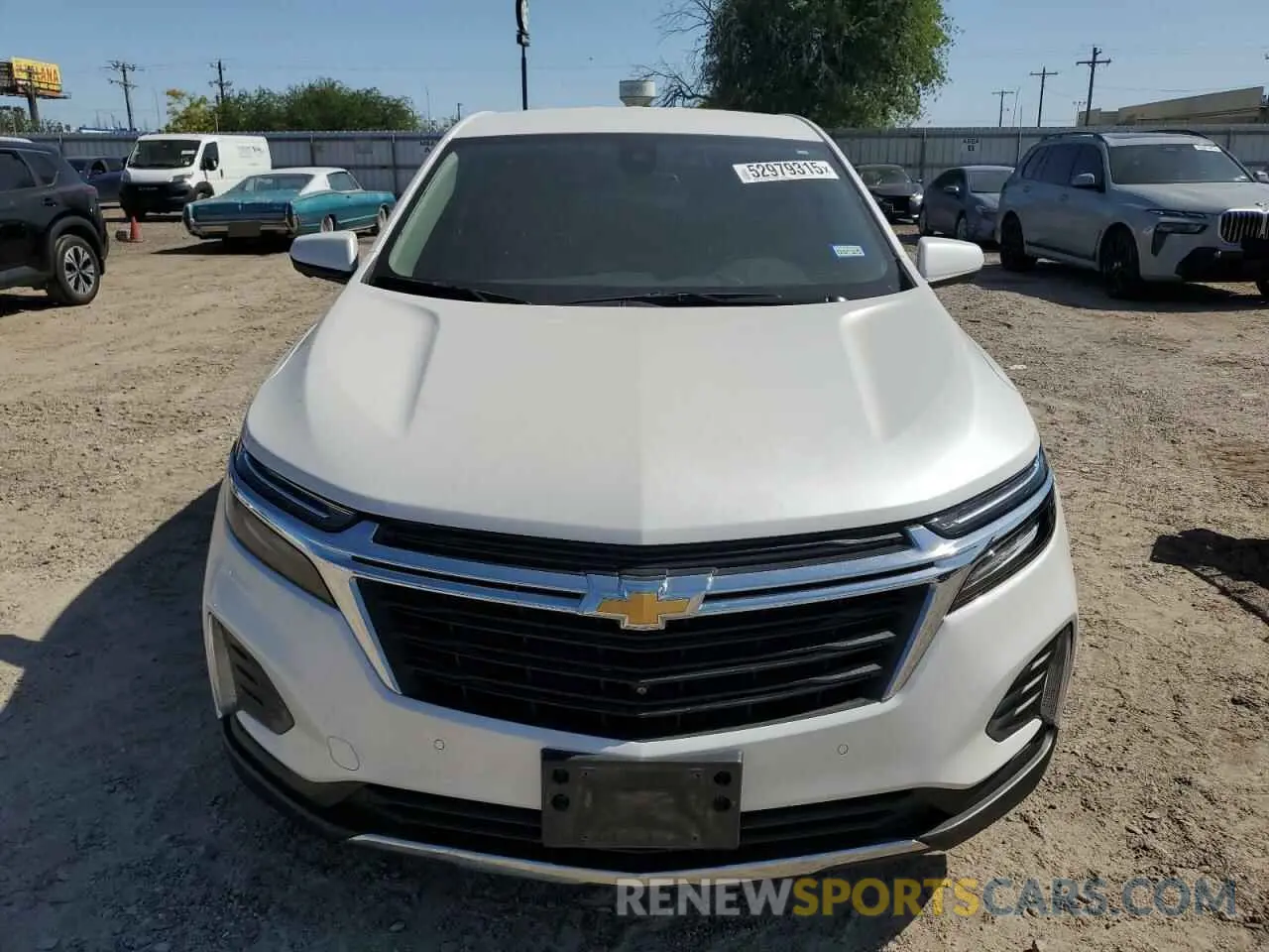 5 fotografías del automóvil dañado 3GNAXKEV0NL227352 CHEVROLET EQUINOX 2022