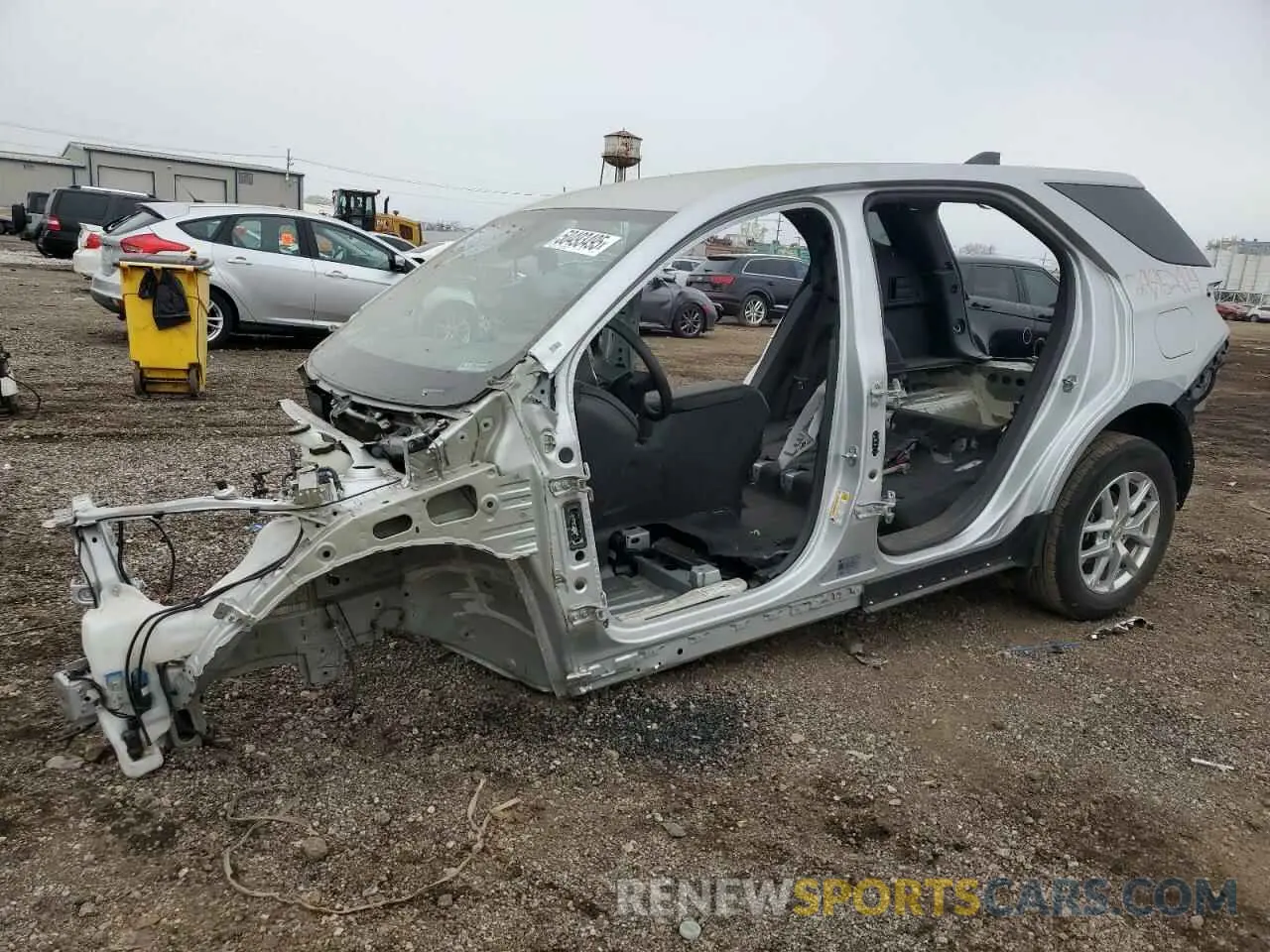 1 fotografías del automóvil dañado 3GNAXKEV0NL237962 CHEVROLET EQUINOX 2022