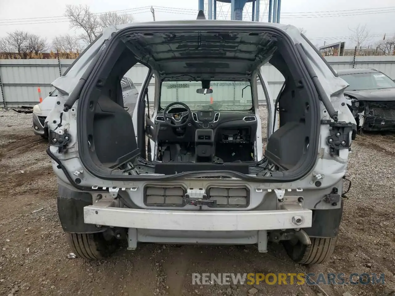 6 fotografías del automóvil dañado 3GNAXKEV0NL237962 CHEVROLET EQUINOX 2022