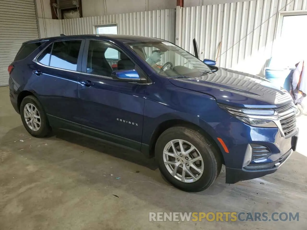 4 fotografías del automóvil dañado 3GNAXKEV0NL242935 CHEVROLET EQUINOX 2022