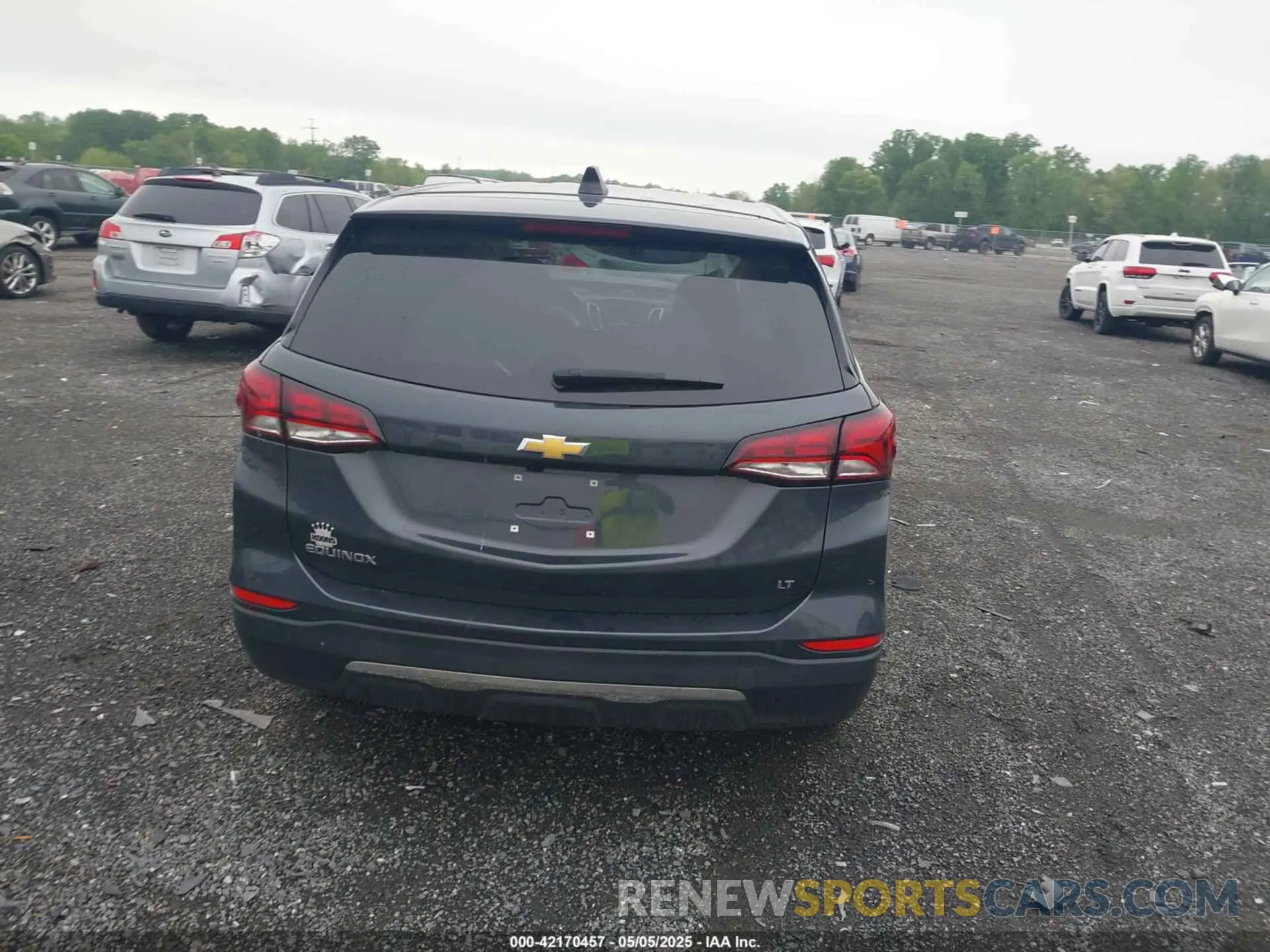 16 fotografías del automóvil dañado 3GNAXKEV0NS100297 CHEVROLET EQUINOX 2022