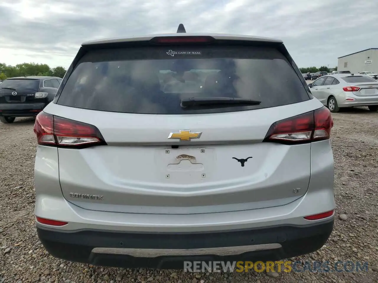 6 fotografías del automóvil dañado 3GNAXKEV0NS193161 CHEVROLET EQUINOX 2022