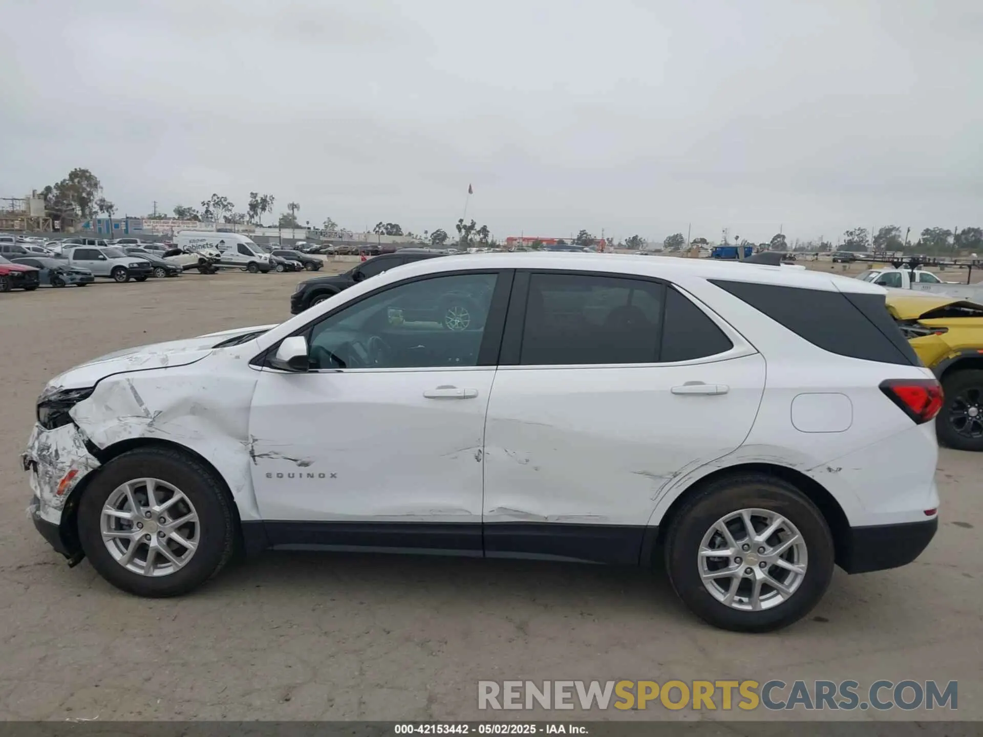 14 fotografías del automóvil dañado 3GNAXKEV1NL112856 CHEVROLET EQUINOX 2022