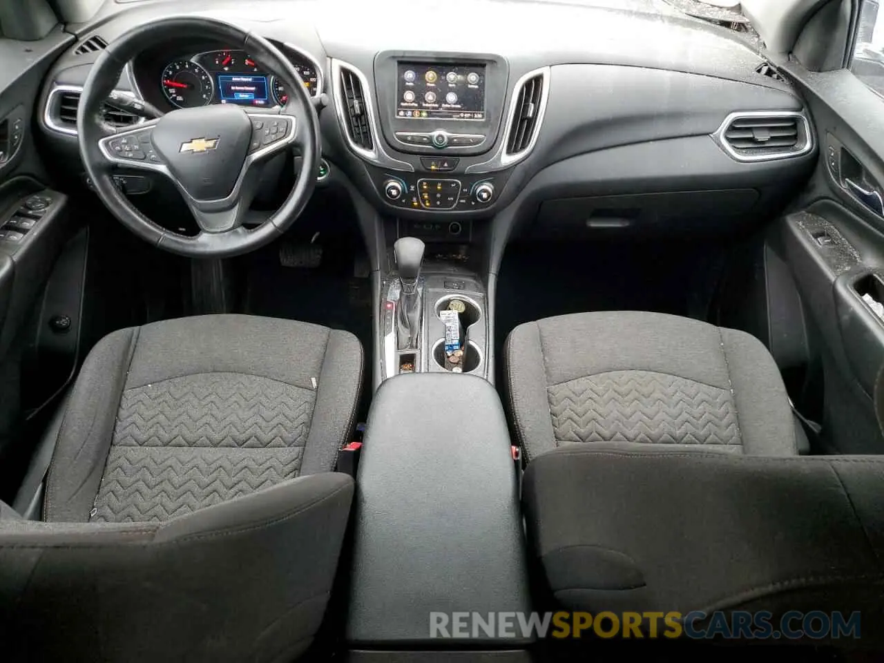 8 fotografías del automóvil dañado 3GNAXKEV1NL123002 CHEVROLET EQUINOX 2022