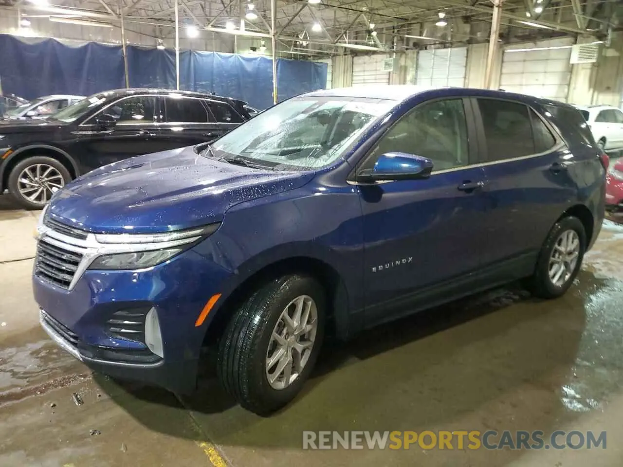 1 fotografías del automóvil dañado 3GNAXKEV1NL187086 CHEVROLET EQUINOX 2022