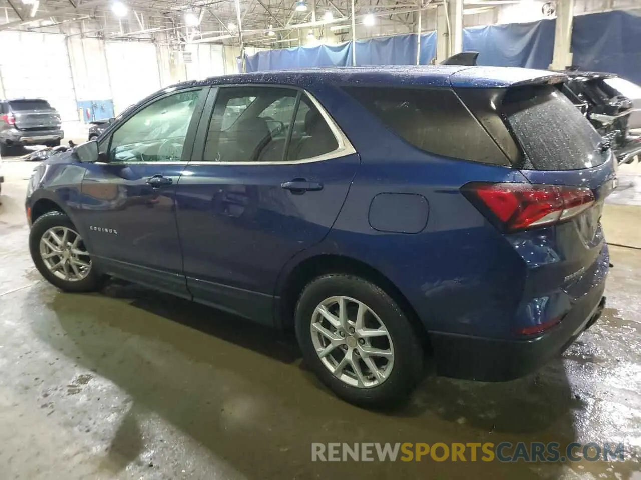 2 fotografías del automóvil dañado 3GNAXKEV1NL187086 CHEVROLET EQUINOX 2022