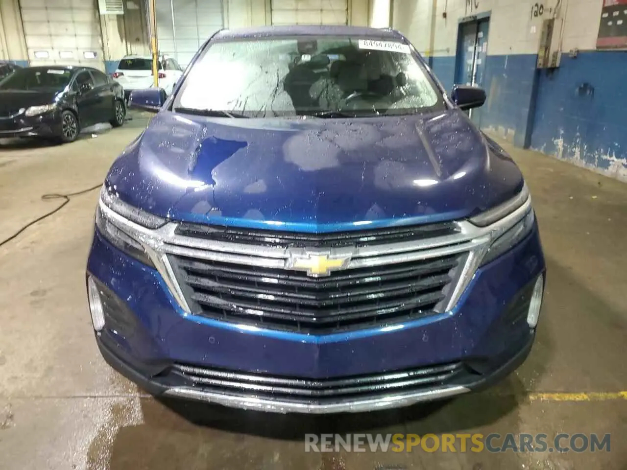 5 fotografías del automóvil dañado 3GNAXKEV1NL187086 CHEVROLET EQUINOX 2022