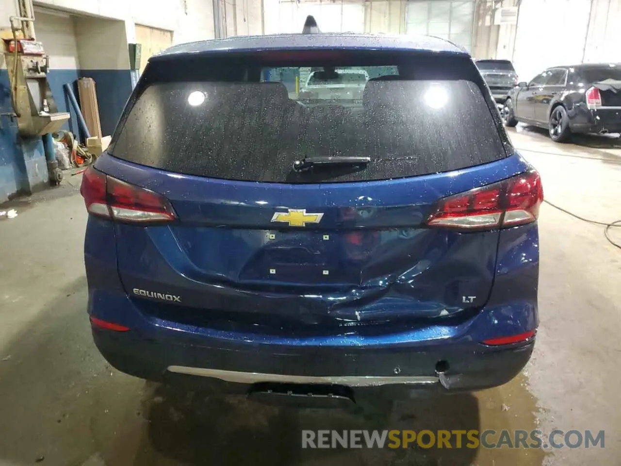 6 fotografías del automóvil dañado 3GNAXKEV1NL187086 CHEVROLET EQUINOX 2022