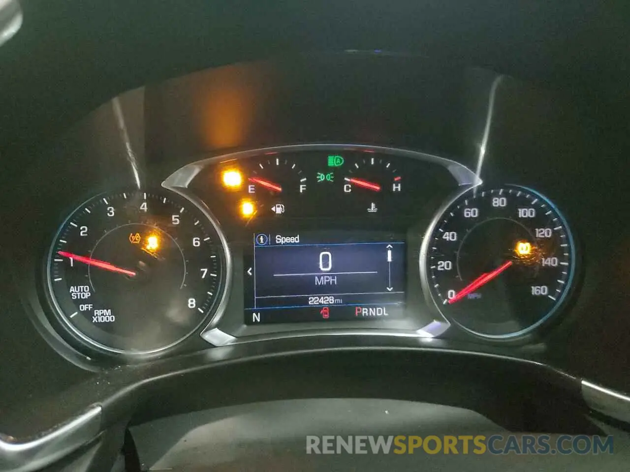 9 fotografías del automóvil dañado 3GNAXKEV1NL187086 CHEVROLET EQUINOX 2022