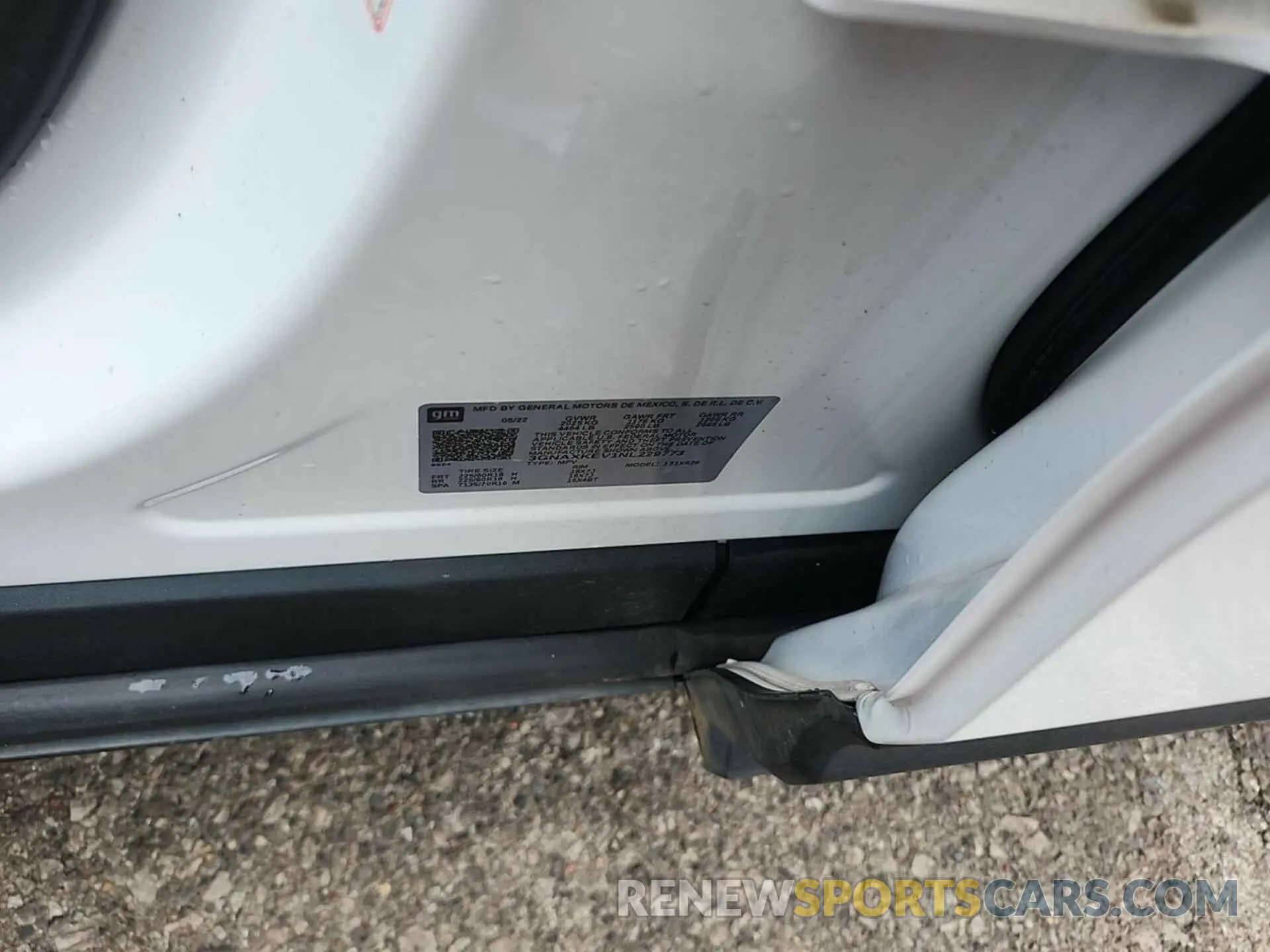 25 fotografías del automóvil dañado 3GNAXKEV1NL229773 CHEVROLET EQUINOX 2022