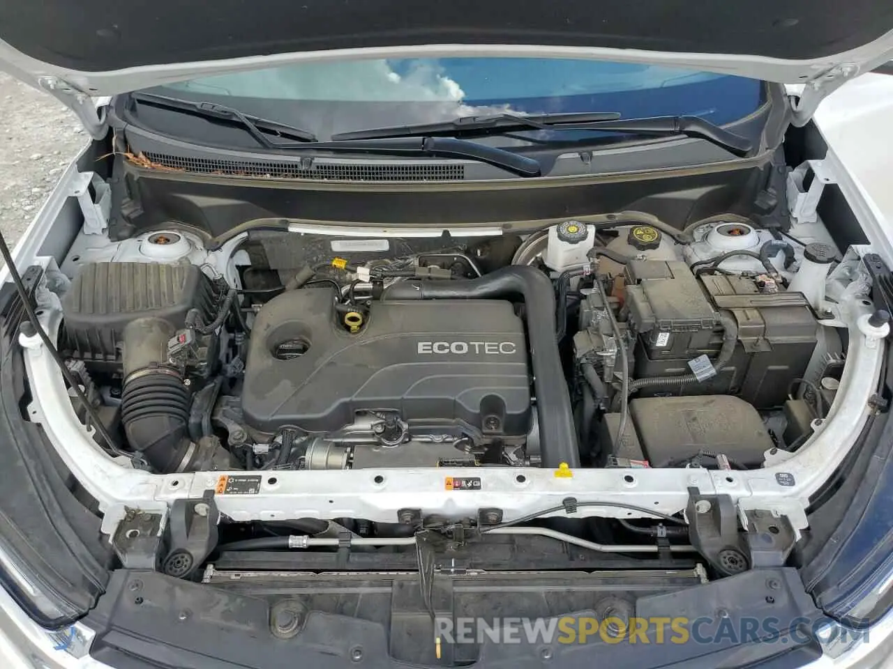 12 fotografías del automóvil dañado 3GNAXKEV1NL292047 CHEVROLET EQUINOX 2022