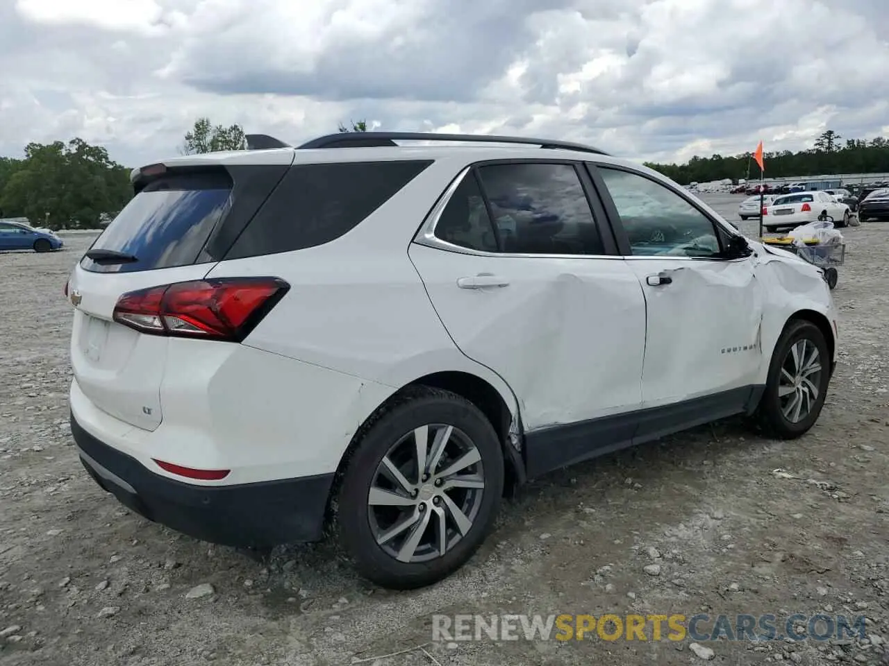 3 fotografías del automóvil dañado 3GNAXKEV1NL292047 CHEVROLET EQUINOX 2022