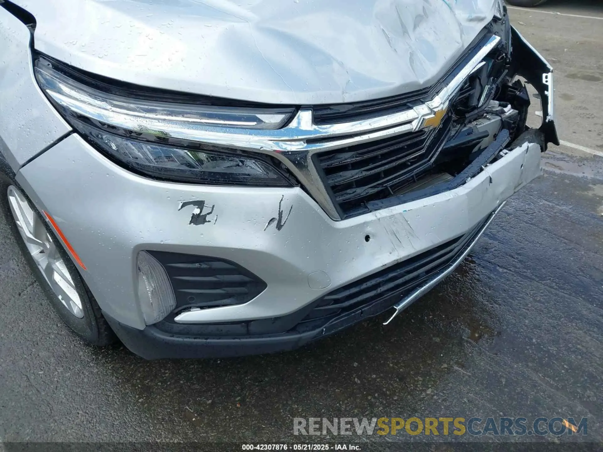 17 fotografías del automóvil dañado 3GNAXKEV1NS189037 CHEVROLET EQUINOX 2022