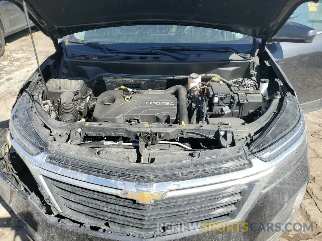 12 fotografías del automóvil dañado 3GNAXKEV1NS197946 CHEVROLET EQUINOX 2022