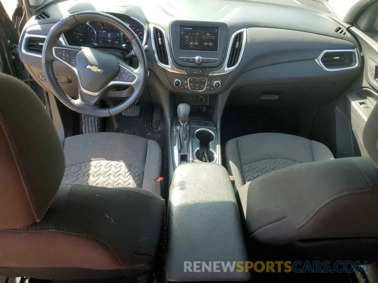 8 fotografías del automóvil dañado 3GNAXKEV1NS197946 CHEVROLET EQUINOX 2022